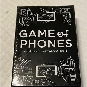 Game of Phones Card Game - Black & White